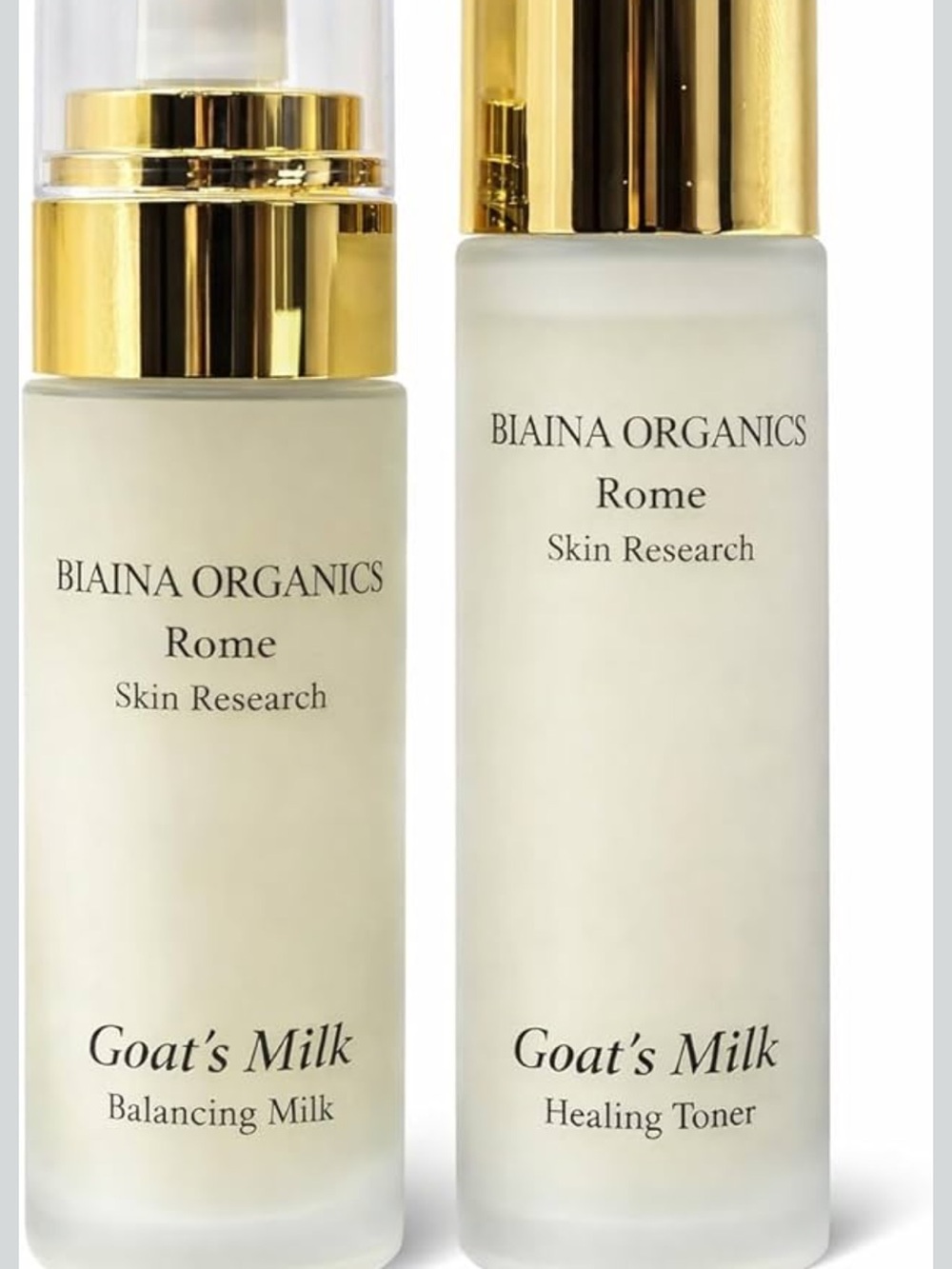 BIAINA Organic goat milk skincare set new
